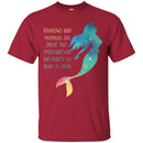 Mermaid T-Shirt Rainbows And Mermaid Are Proof That Imagination And Beauty Tee Gifts Tee Shirt CustomCat