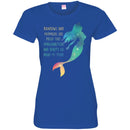 Mermaid T-Shirt Rainbows And Mermaid Are Proof That Imagination And Beauty Tee Gifts Tee Shirt CustomCat