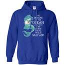 Mermaid T-Shirt She Dreams Of The Ocean For The Wild Salt Air For A Dream Gifts Tee Shirt CustomCat