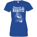 Mermaid T-Shirt Stand By Your Manatee For Manatee Lovers T-Shirt CustomCat