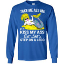 Mermaid T-Shirt Take Me As I Am Or Kiss My Ass Eat Shit For Funny Gifts Tee Shirt CustomCat