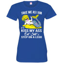 Mermaid T-Shirt Take Me As I Am Or Kiss My Ass Eat Shit For Funny Gifts Tee Shirt CustomCat