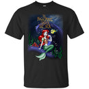 Mermaid T-Shirt The Nightmare Under The Sea For Halloween Holiday Tee Gifts Tee Shirt CustomCat