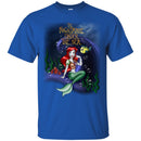 Mermaid T-Shirt The Nightmare Under The Sea For Halloween Holiday Tee Gifts Tee Shirt CustomCat