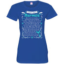 Mermaid T-Shirt Water Spell Mermaid For Funny Gifts T-Shirt CustomCat