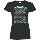 Mermaid T-Shirt Water Spell Mermaid For Funny Gifts T-Shirt CustomCat