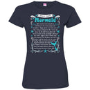 Mermaid T-Shirt Water Spell Mermaid For Funny Gifts T-Shirt CustomCat