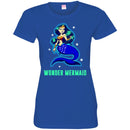 Mermaid T-Shirt Wonder Mermaid For Women Tee Gifts T-Shirt CustomCat