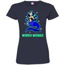 Mermaid T-Shirt Wonder Mermaid For Women Tee Gifts T-Shirt CustomCat