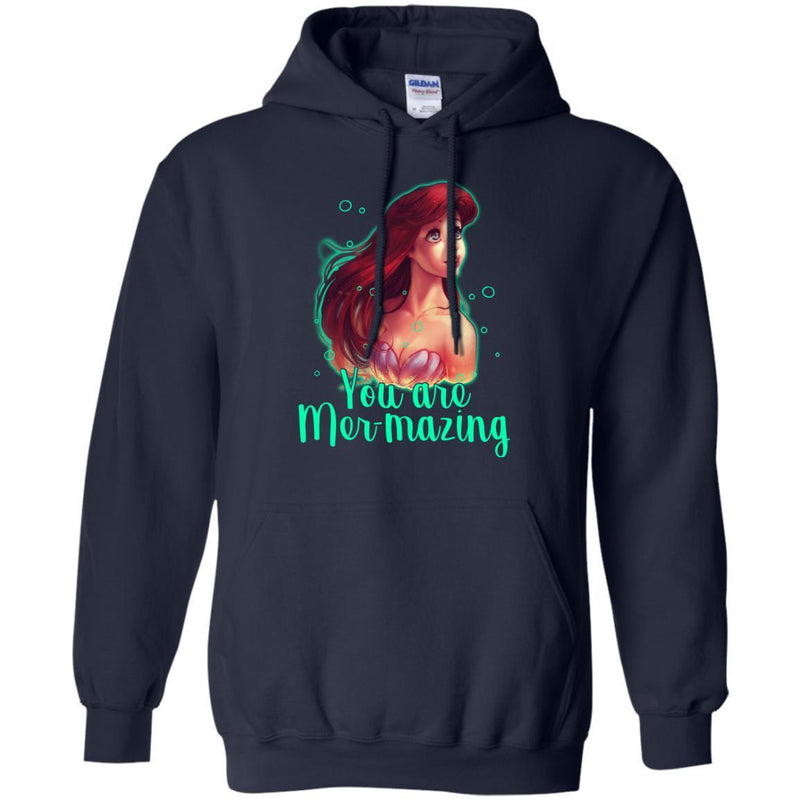 Mermaid T-Shirt You Are Mer-Mazing, Beautiful Mermaid Amazing Mermazing T Shirt CustomCat