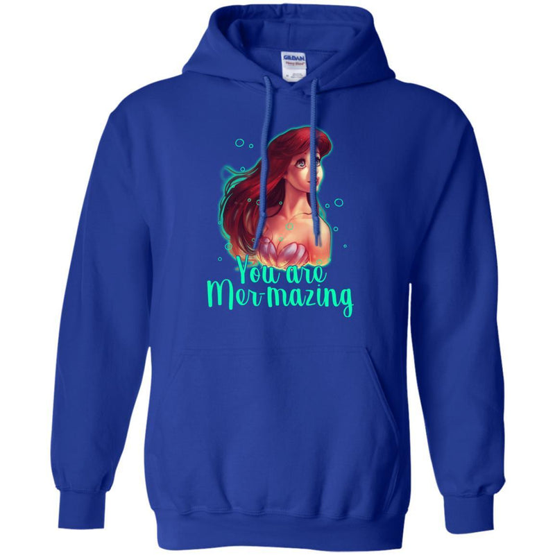 Mermaid T-Shirt You Are Mer-Mazing, Beautiful Mermaid Amazing Mermazing T Shirt CustomCat