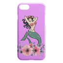 Mermaid Tattoos And Flower Mermaid iPhone Case teelaunch
