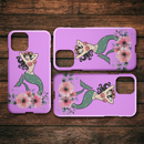 Mermaid Tattoos And Flower Mermaid iPhone Case teelaunch