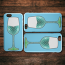 Mermaid Wine With Mermaid Scales iPhone Case teelaunch