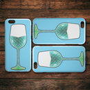 Mermaid Wine With Mermaid Scales iPhone Case teelaunch