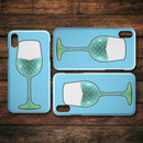 Mermaid Wine With Mermaid Scales iPhone Case teelaunch