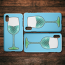 Mermaid Wine With Mermaid Scales iPhone Case teelaunch
