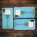 Mermaid Wine With Mermaid Scales iPhone Case teelaunch