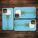 Mermaid Wine With Mermaid Scales iPhone Case teelaunch