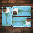 Mermaid Wine With Mermaid Scales iPhone Case teelaunch