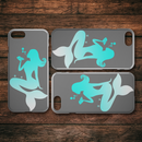 Mermaid With The Shells Underwater iPhone Case teelaunch