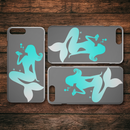 Mermaid With The Shells Underwater iPhone Case teelaunch