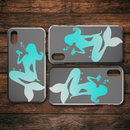 Mermaid With The Shells Underwater iPhone Case teelaunch