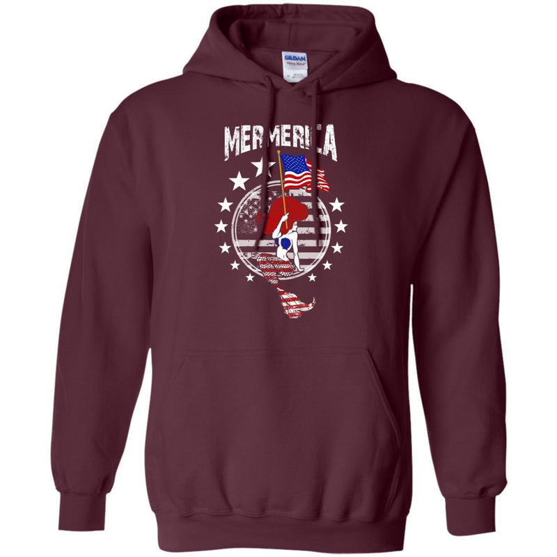 Mermerica Mermaid T-shirt & Hoodie CustomCat