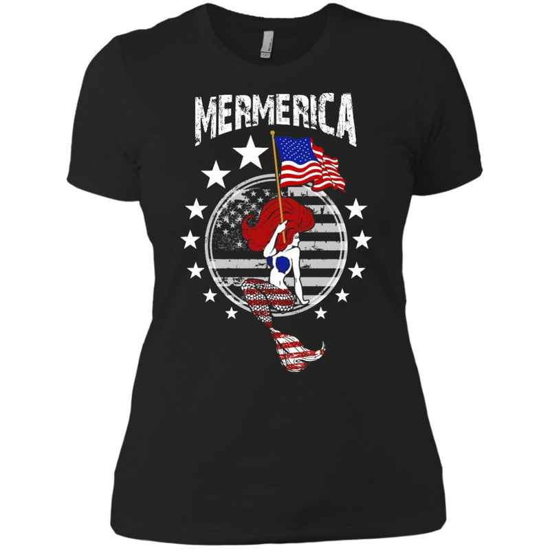 Mermerica Mermaid T-shirt & Hoodie CustomCat