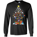 Merry Christmas Dog T Shirt CustomCat