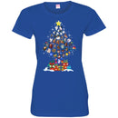 Merry Christmas Dog T Shirt CustomCat