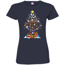 Merry Christmas Dog T Shirt CustomCat