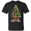 Merry Christmas Irish Icon Tree Funny Gift Patrick's Day T-Shirt CustomCat