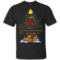 Merry Christmas Knit Tree Funny Gifts T Shirts CustomCat