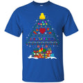 Merry Christmas Knit Tree Funny Gifts T Shirts CustomCat