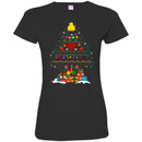 Merry Christmas Knit Tree Funny Gifts T Shirts CustomCat