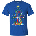 Merry Christmas Mechanic Tools Tree Funny Gift T Shirts CustomCat