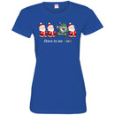 Merry Christmas Santa Dabbbing Dare To Be Irish Funny Gifts Patrick's Day Irish T-Shirt CustomCat
