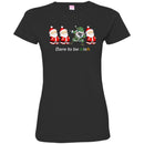 Merry Christmas Santa Dabbbing Dare To Be Irish Funny Gifts Patrick's Day Irish T-Shirt CustomCat