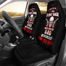 Mess With My Dad They'll Never Find Your Body - Car Seat Covers (Set Of 2)