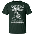 Mess With My Family Veterans T-shirts & Hoodie for Veteran's Day CustomCat
