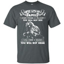 Mess With My Family Veterans T-shirts & Hoodie for Veteran's Day CustomCat