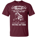 Mess With My Family Veterans T-shirts & Hoodie for Veteran's Day CustomCat