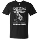 Mess With My Family Veterans T-shirts & Hoodie for Veteran's Day CustomCat