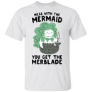 Mess With The Mermaid You Get The Merblade CustomCat