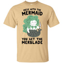 Mess With The Mermaid You Get The Merblade CustomCat