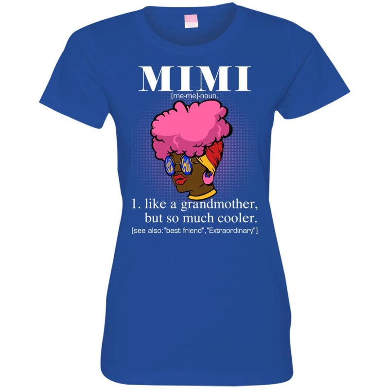 Mimi T-shirt for Black Women CustomCat