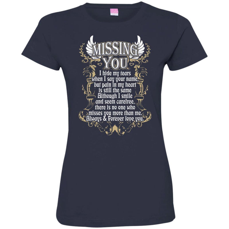 Missing You T-shirts CustomCat