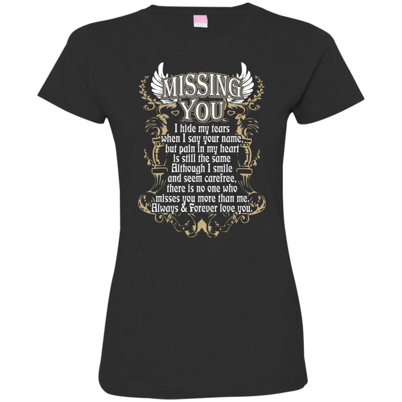 Missing You T-shirts CustomCat