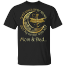 Mom And Dad Your Wings Were Ready But My Heart Was Not Guardian Angel T-shirt CustomCat